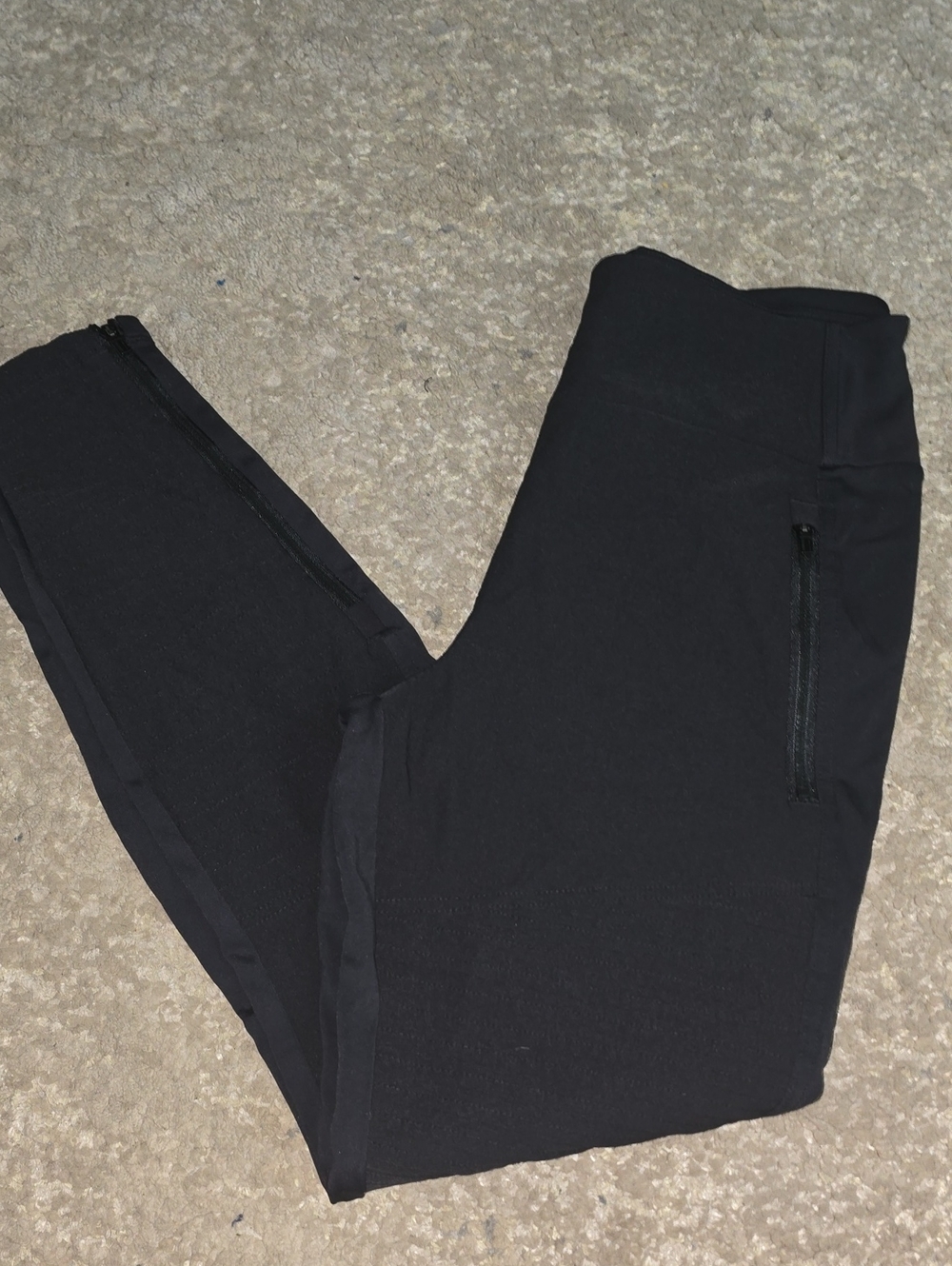 Athleta Black Headlands Hybrid Moto Tight